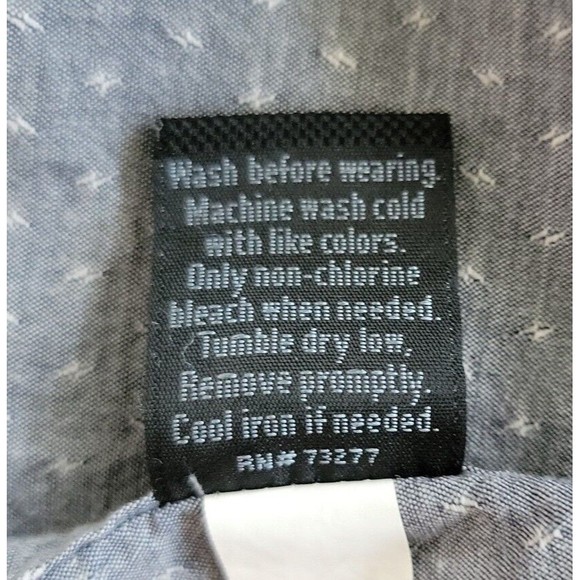 Marc Anthony Luxury Slim Fit Shirt Mens Size XXL Short Sleeve Button Down Gray - Picture 6 of 8